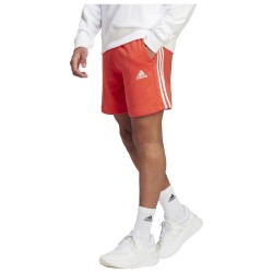 Adidas Essentials French Terry Αθλητική Ανδρική Βερμούδα Κόκκινη
